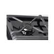 Anafe a Gas Empotrable Florencia FLOR 6747N 4 Hornallas Negro