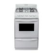 Cocina Escorial Candor 51 cm Gas Natural Blanca
