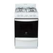 Cocina Escorial Palace Blanca 50cm Gas Natural