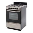 Cocina Whirlpool WFX57DW Multigas Acero inoxidable