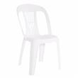 Silla de plástico blanca Garden Life antonella
