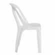 Silla de plástico blanca Garden Life antonella