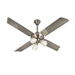 Ventilador de De Techo Severbon VTA 420 Acero Inoxidable con Luz