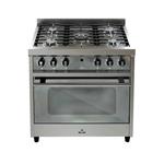 Cocina Industrial Morelli Zafira 18019 87 Cm Acero Inoxidable