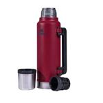 Termo Clásico Stanley 1,4 L Rojo Con Tapon Cebador