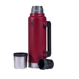 Termo Clásico Stanley 1,4 L Rojo Con Tapon Cebador