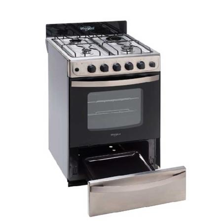 Cocina Whirlpool WFX57DW Multigas Acero inoxidable