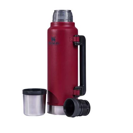 Termo Clásico Stanley 1,4 L Rojo Con Tapon Cebador