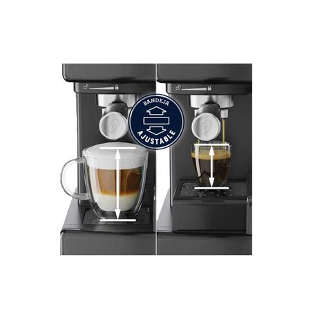 Cafetera Express Automática Oster PrimaLatte BVSTEM6603B Negra