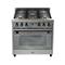Cocina Industrial Morelli Zafira 18019 87 Cm Acero Inoxidable
